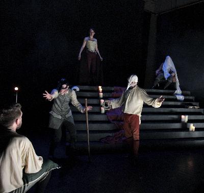 Photo Photo de répétition sans les costumes